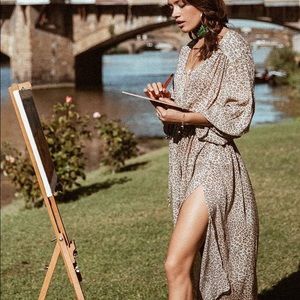 SPELL Frankie Cheetah Dress